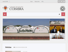 Tablet Screenshot of cm-coimbra.pt